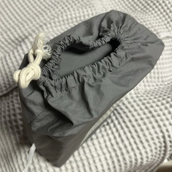 Casaluna Charcoal Supima Percale Sheet Set - Picture 4 of 4